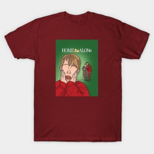 Home Alone Christmas Movie (1990) | Macauley Culkin | Joe Pesci | John Hughes T-Shirt